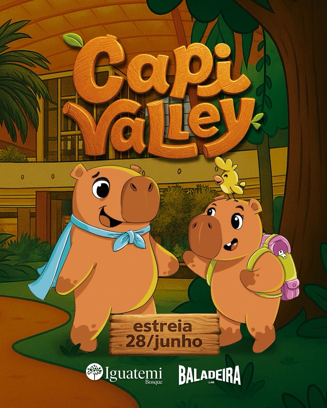 Capivalley faz seu lançamento nacional no Iguatemi Bosque com diversão, natureza e imaginação para crianças de 2 a 12 anos