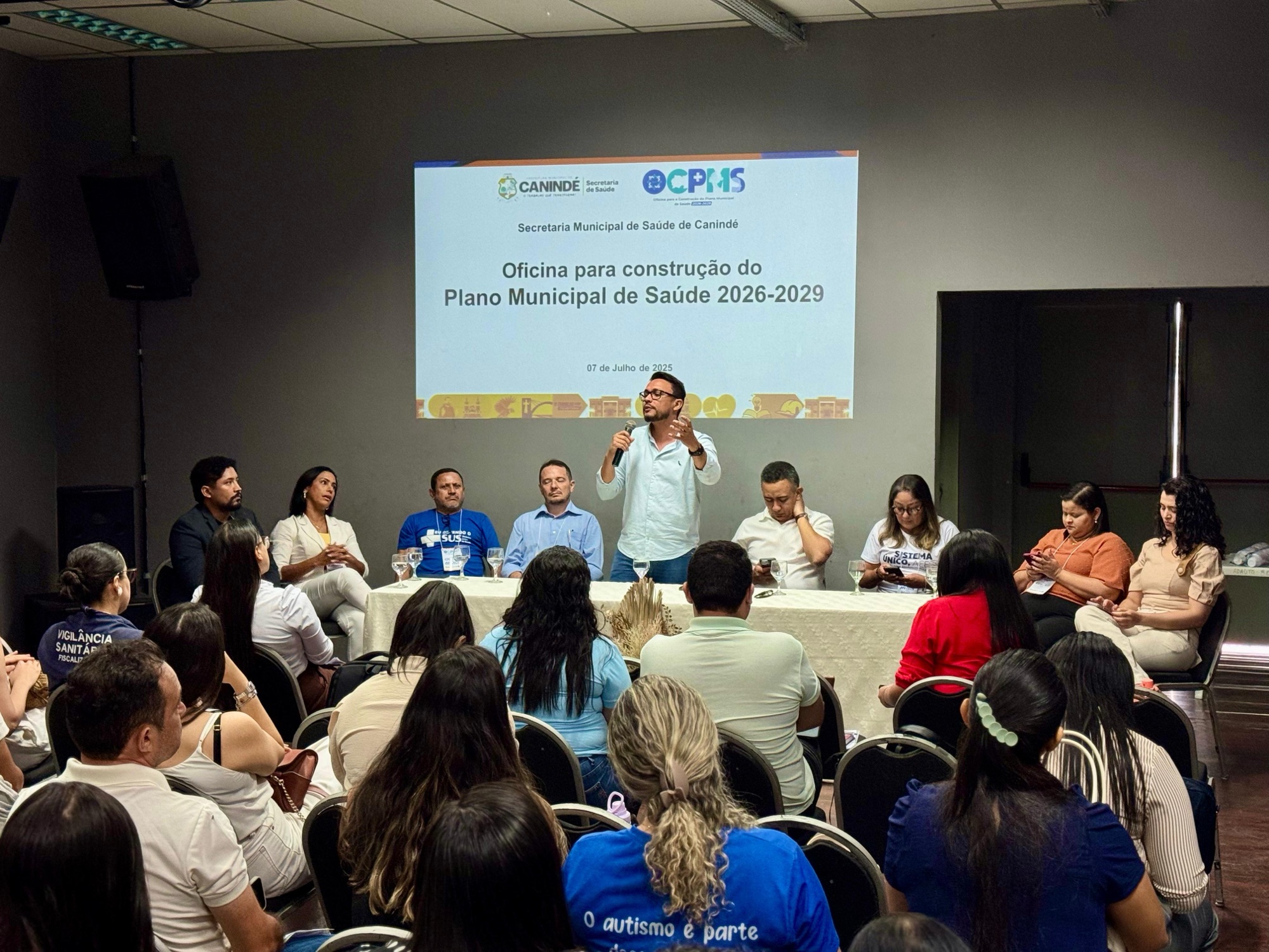 Canindé avança na construção do novo Plano Municipal de Saúde com evento intersetorial
