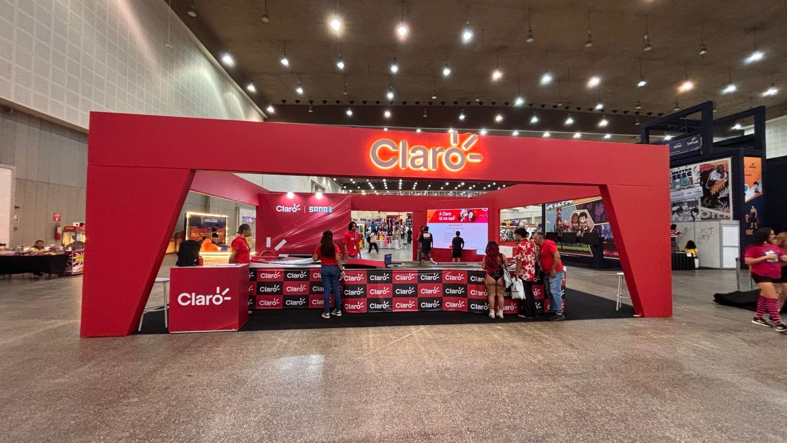 Claro é homenageada no SANA 2025, maior evento geek do Norte e Nordeste, neste sábado (20)