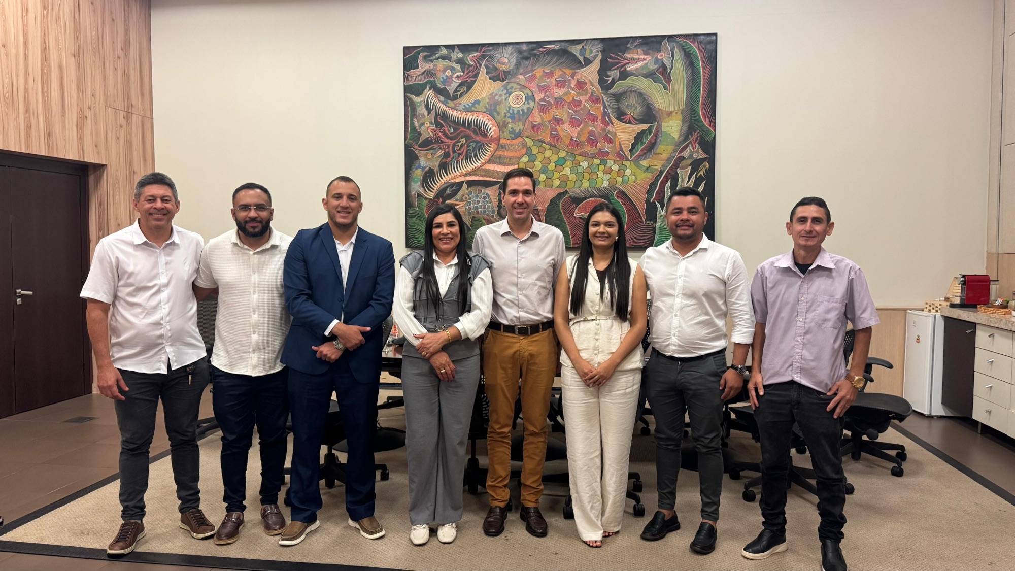 Secretário Eduardo Bismarck recebe vereadores de Guaramiranga e reforça parceria para turismo no Maciço de Baturité