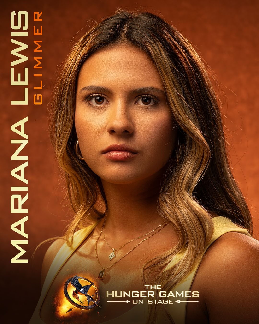 “Jogos Vorazes”: atriz brasileira Mariana Lewis interpreta Glimmer na peça “The Hunger Games On Stage”, em Londres