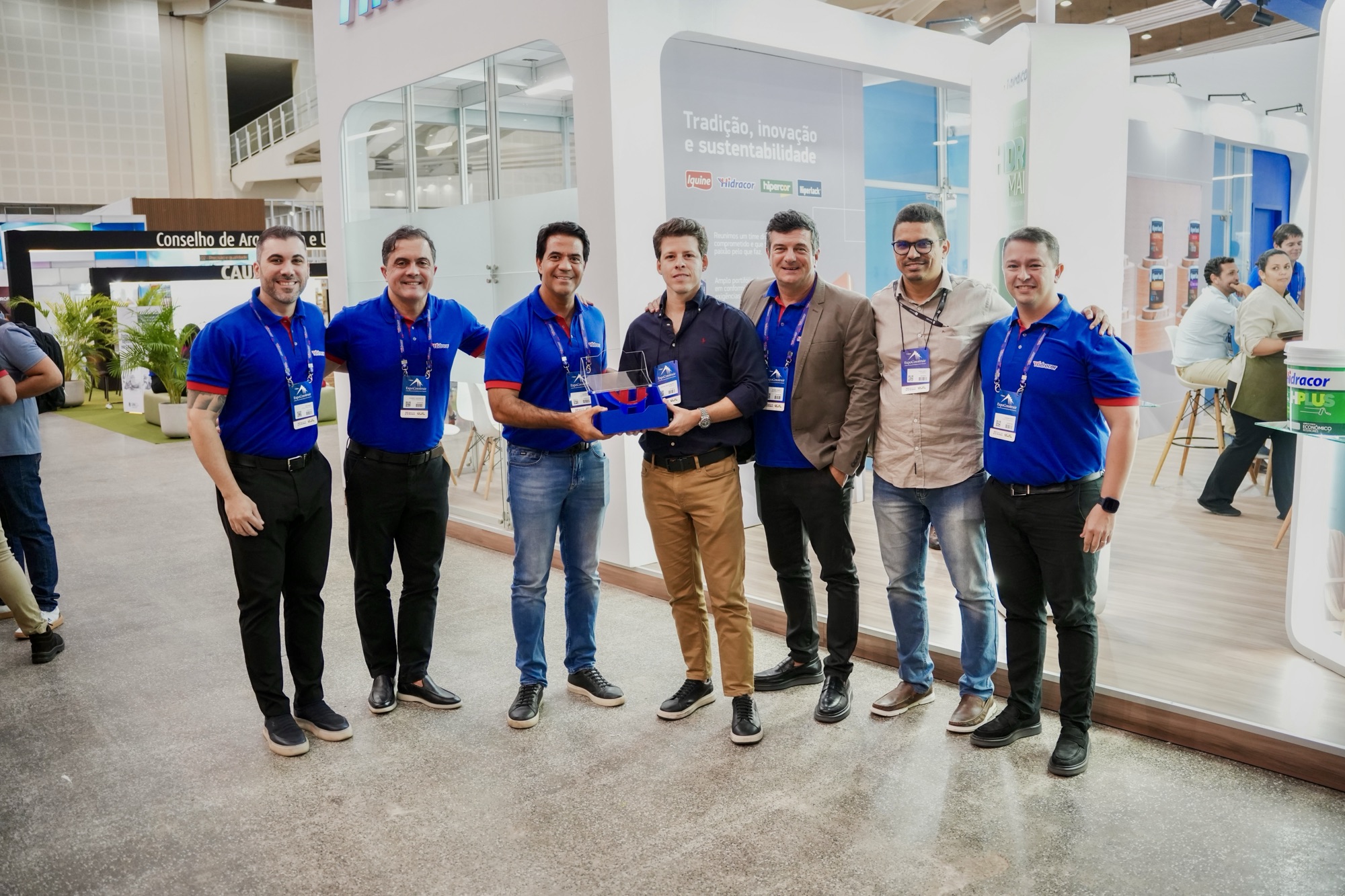 Hidracor é premiada na ExpoConstruir e reforça presença com ativações no evento