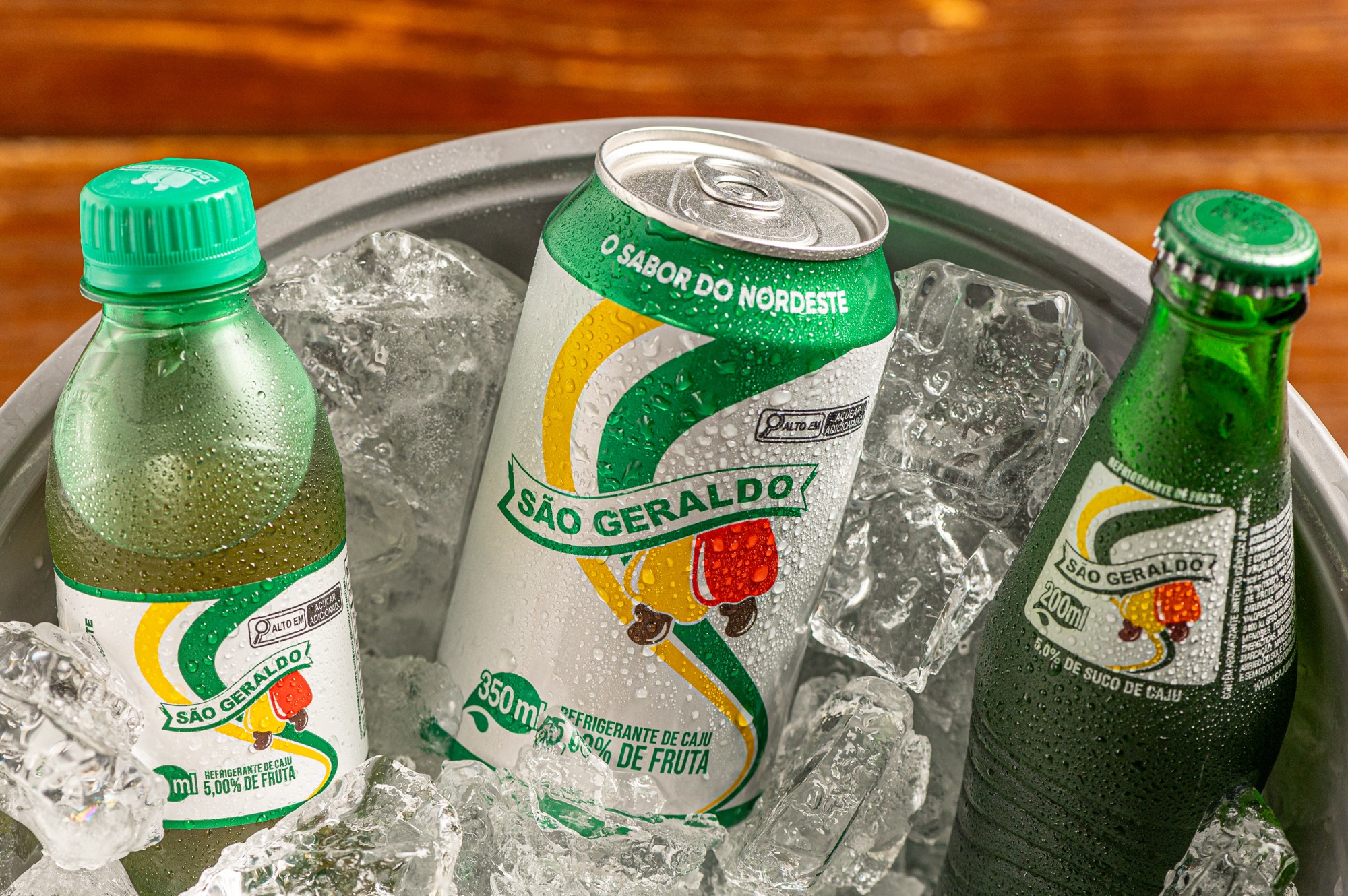 Cajuína São Geraldo é a segunda marca que mais representa o Ceará, segundo Anuário/Datafolha 2025-2026