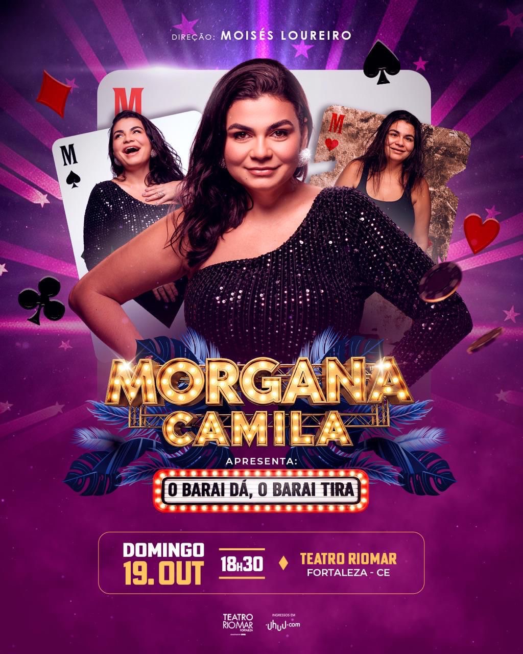 Morgana Camila estreia espetáculo solo em Fortaleza