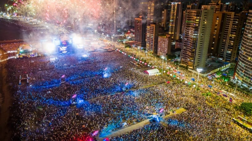 Réveillon de Fortaleza terá dois dias de festa e perfil descentralizado