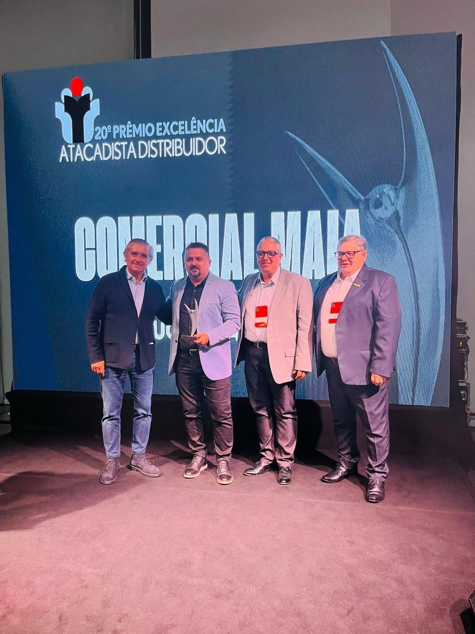 Comercial Maia é novamente destaque nacional no Prêmio Excelência Atacadista Distribuidor