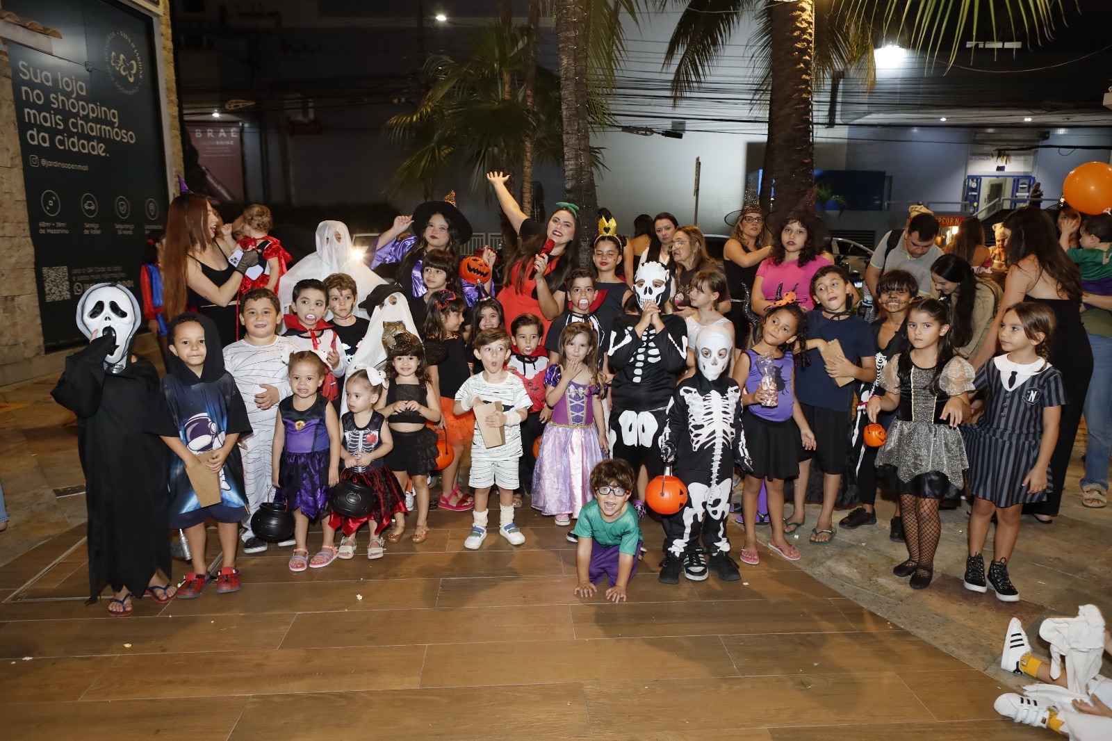 Jardins Open Mall promove Halloween infantil aberto ao público nesta sexta-feira (31)