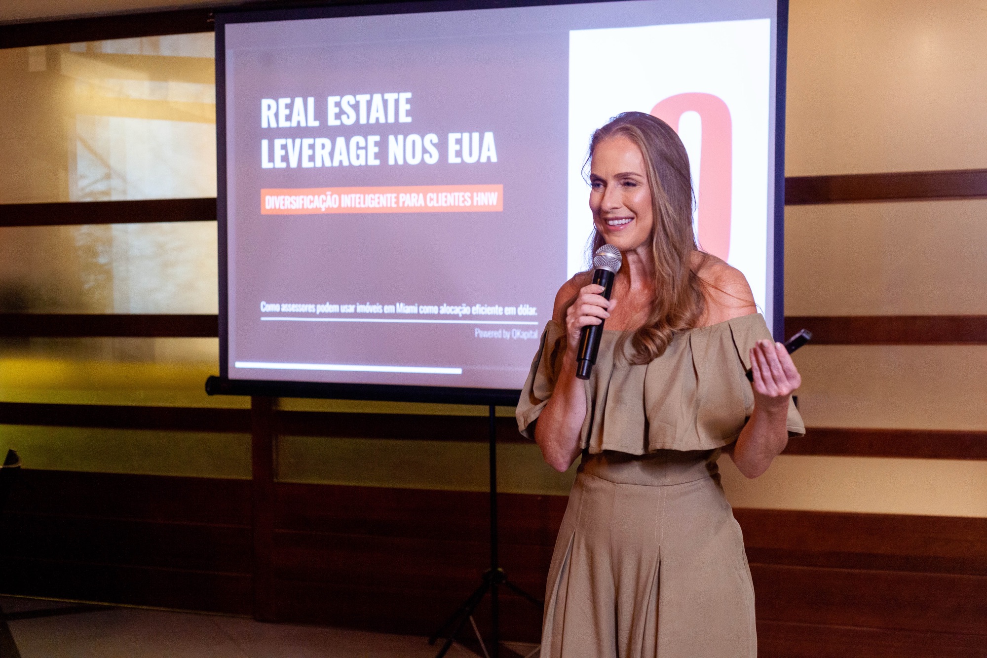 Michelle Vainstok traz a Fortaleza novidades sobre financiamento imobiliário para brasileiros nos Estados Unidos