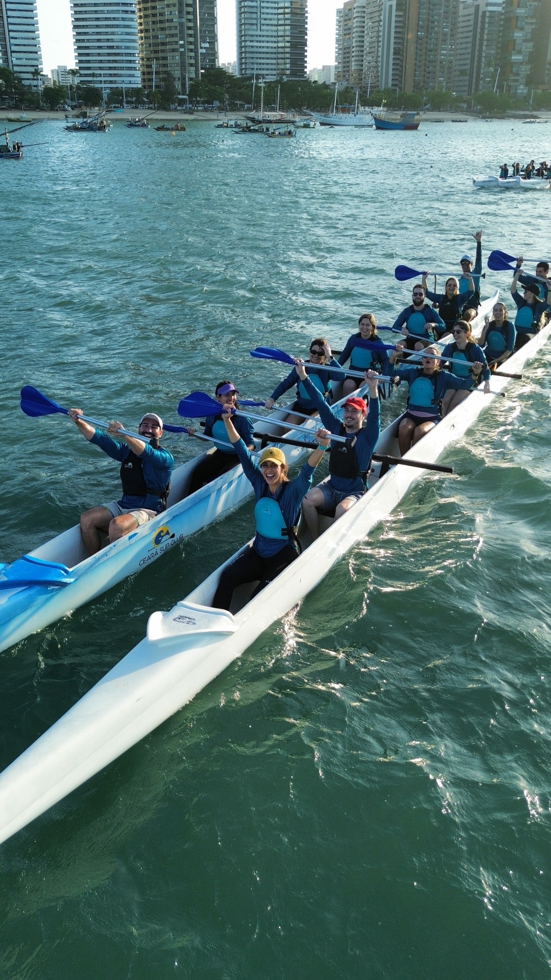 Rede Oto promove ação voltada para o bem-estar com aula de canoagem