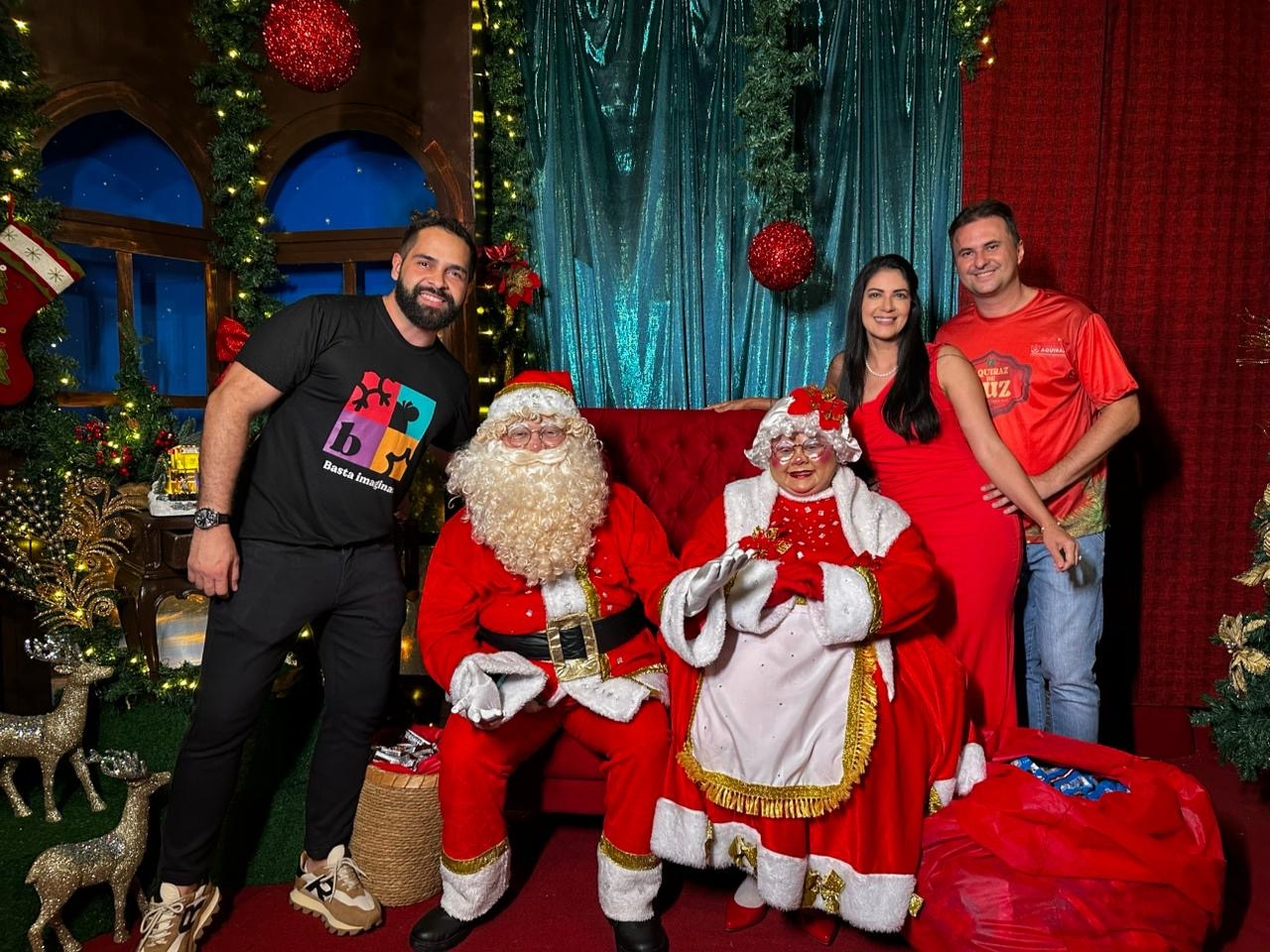 Grupo Blitz assina criação e cenografia da Casa do Papai Noel de Aquiraz, inaugurada no último domingo (30)