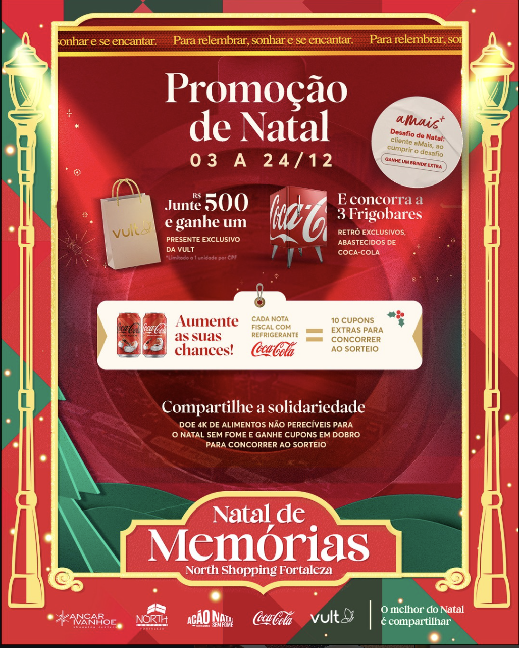 North Shopping Fortaleza Lança Campanha Compre e Ganhe com Prêmios Exclusivos e Ação Social