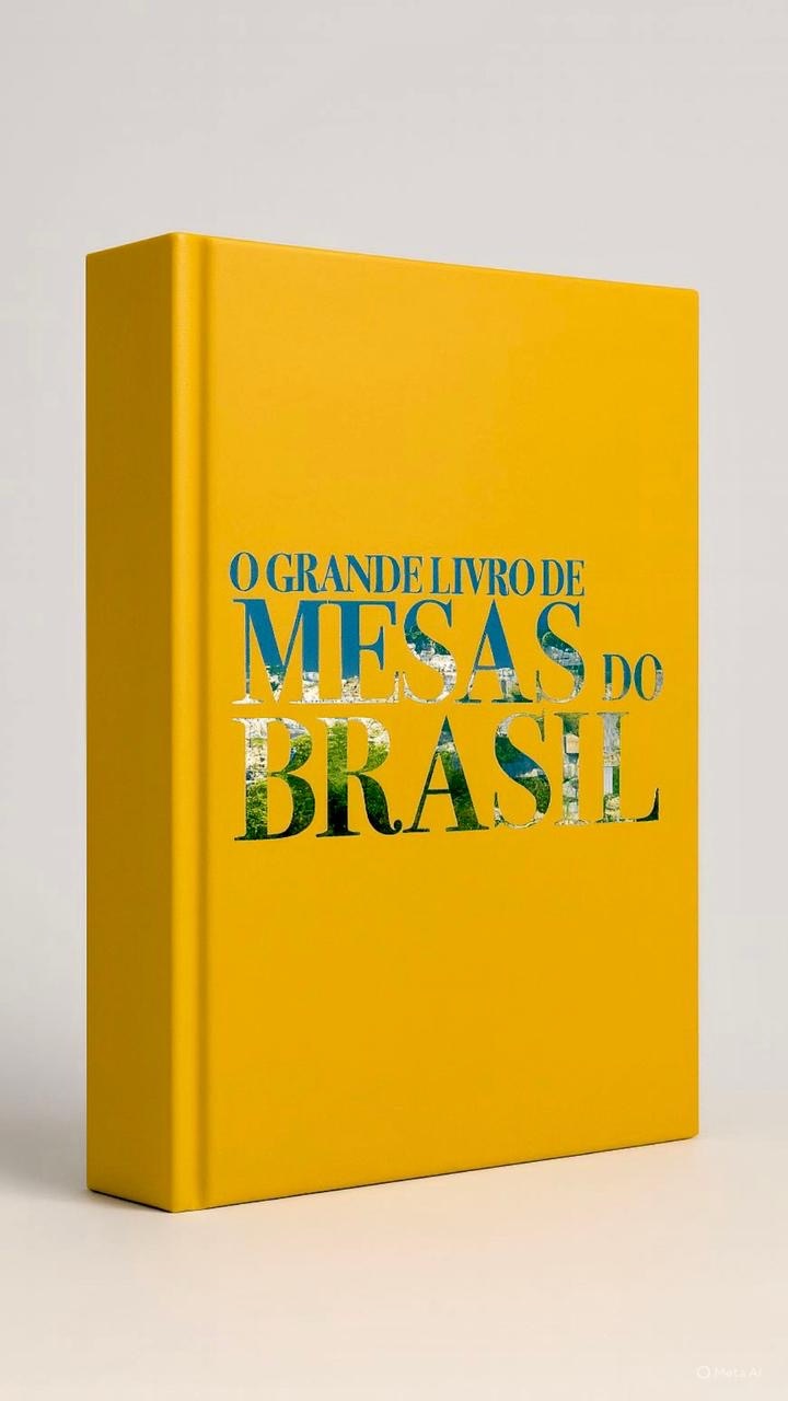 O Grande Livro de Mesas do Brasil” será lançado no Ideal Clube