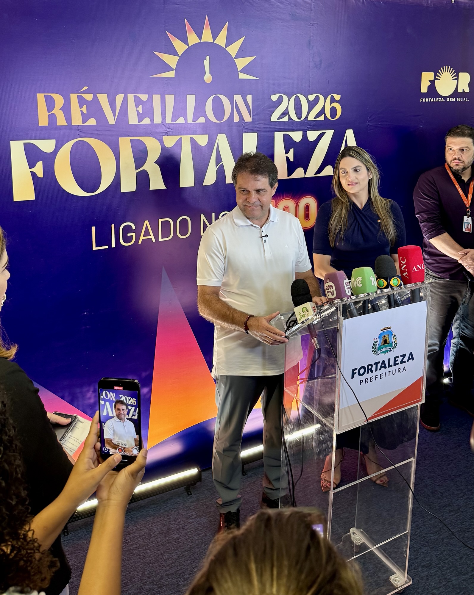 Em coletiva de imprensa, Prefeitura de Fortaleza anuncia Plano Operacional para o Réveillon 2026