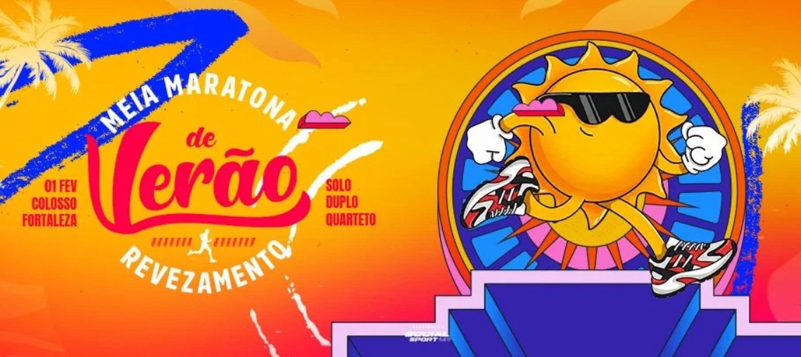 Meia Maratona Revezamento de Verão chega à 2ª edição em Fortaleza