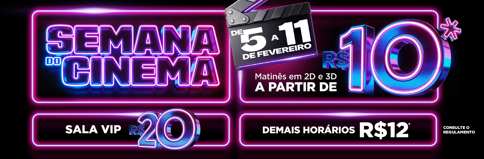 Grand Shopping participa da Semana do Cinema 2026 com ingressos a partir de R$ 10
