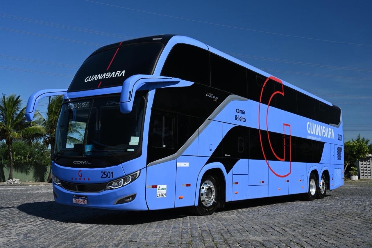 Guanabara reforça Serviço Cama na alta estação em rotas estratégicas do Nordeste