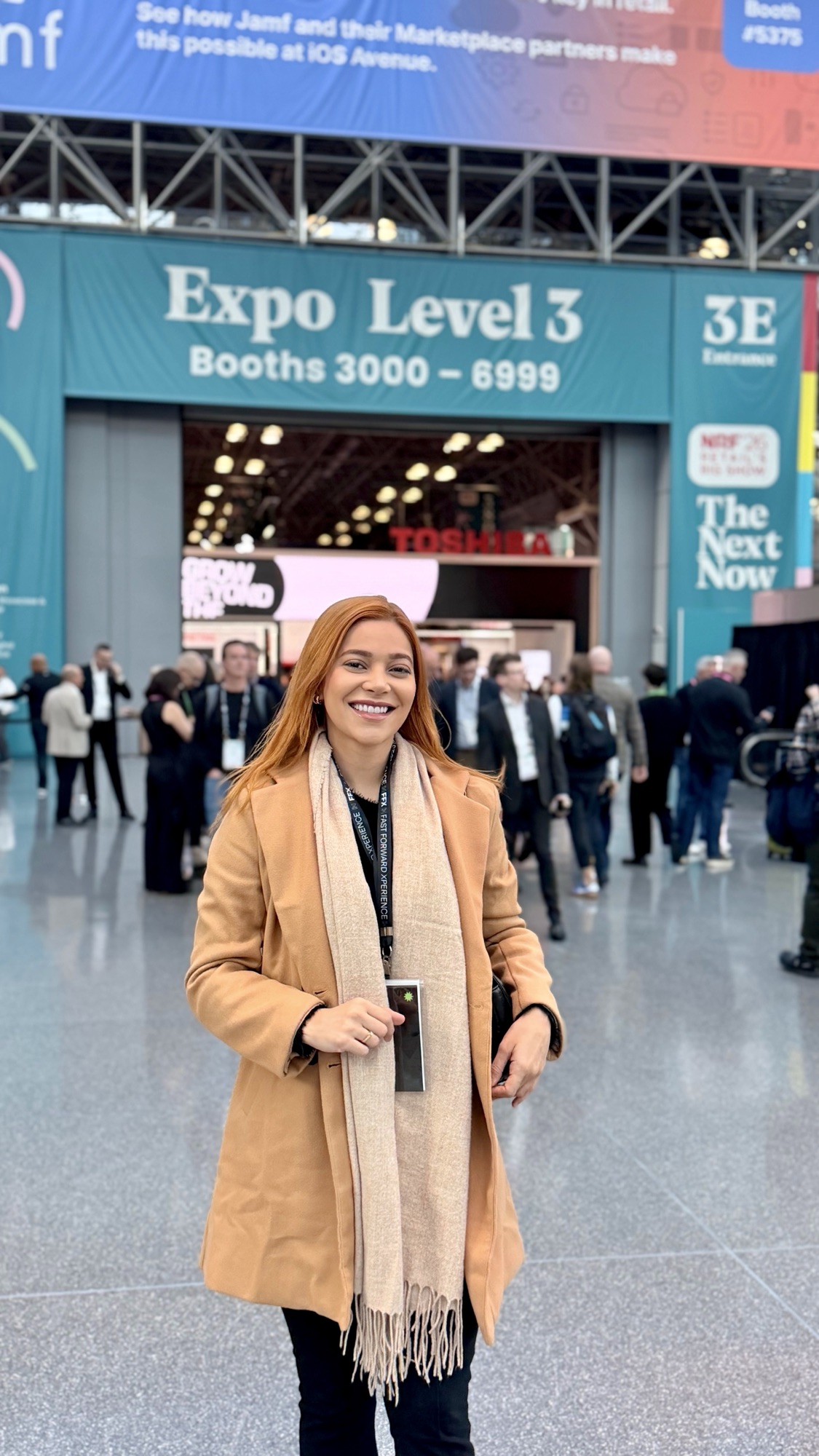 Raquel Agnes representa a liderança cearense na NRF Retail’s Big Show 2026, em Nova York