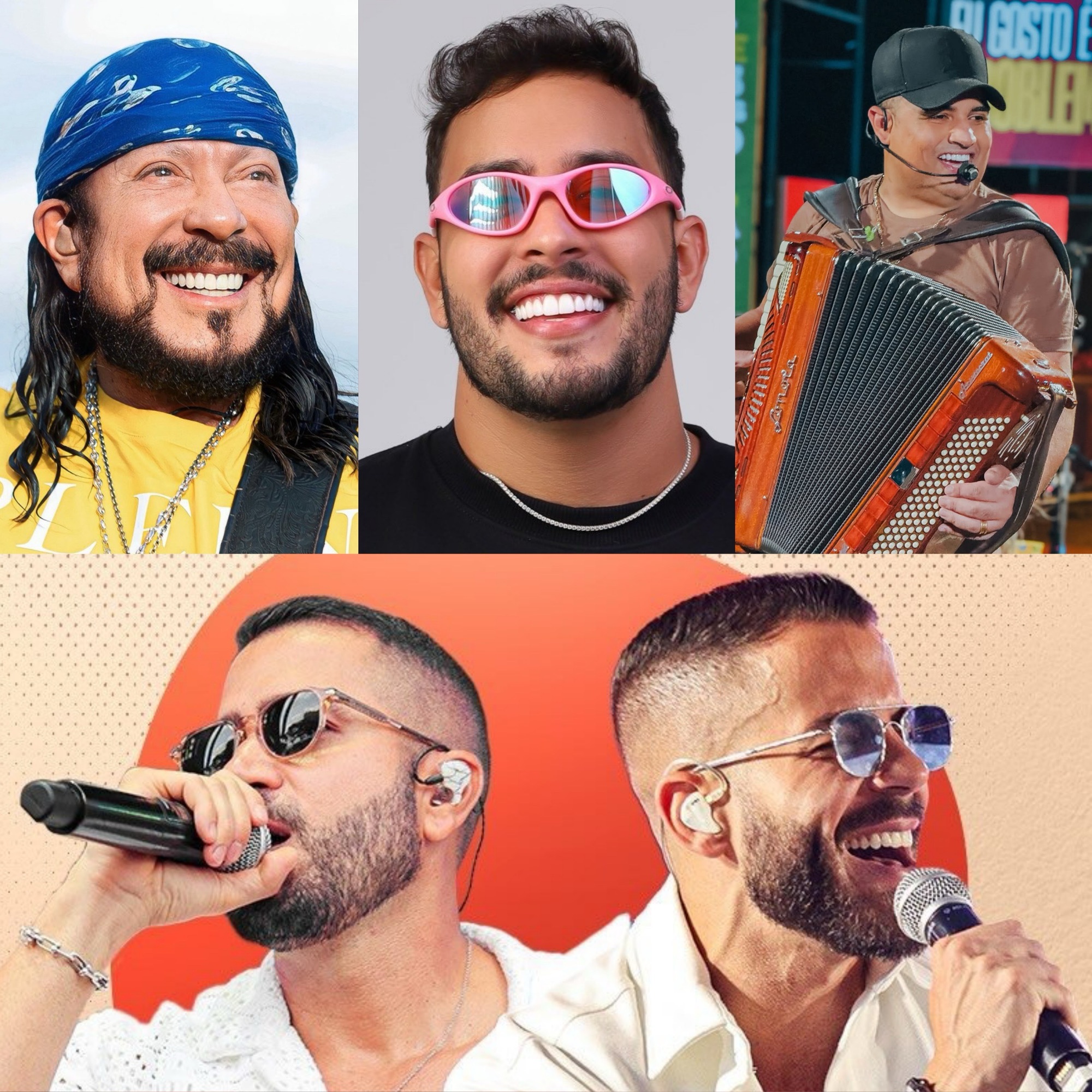 Bell Marques, Tarcísio do Acordeon, Rafa & Pipo e Litto Lins agitam o terceiro sábado do Bloquinho de Verão