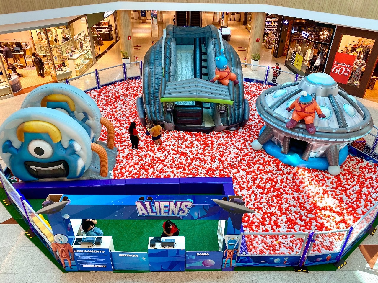 Terrazo Shopping amplia opções de lazer infantil com Parque Aliens