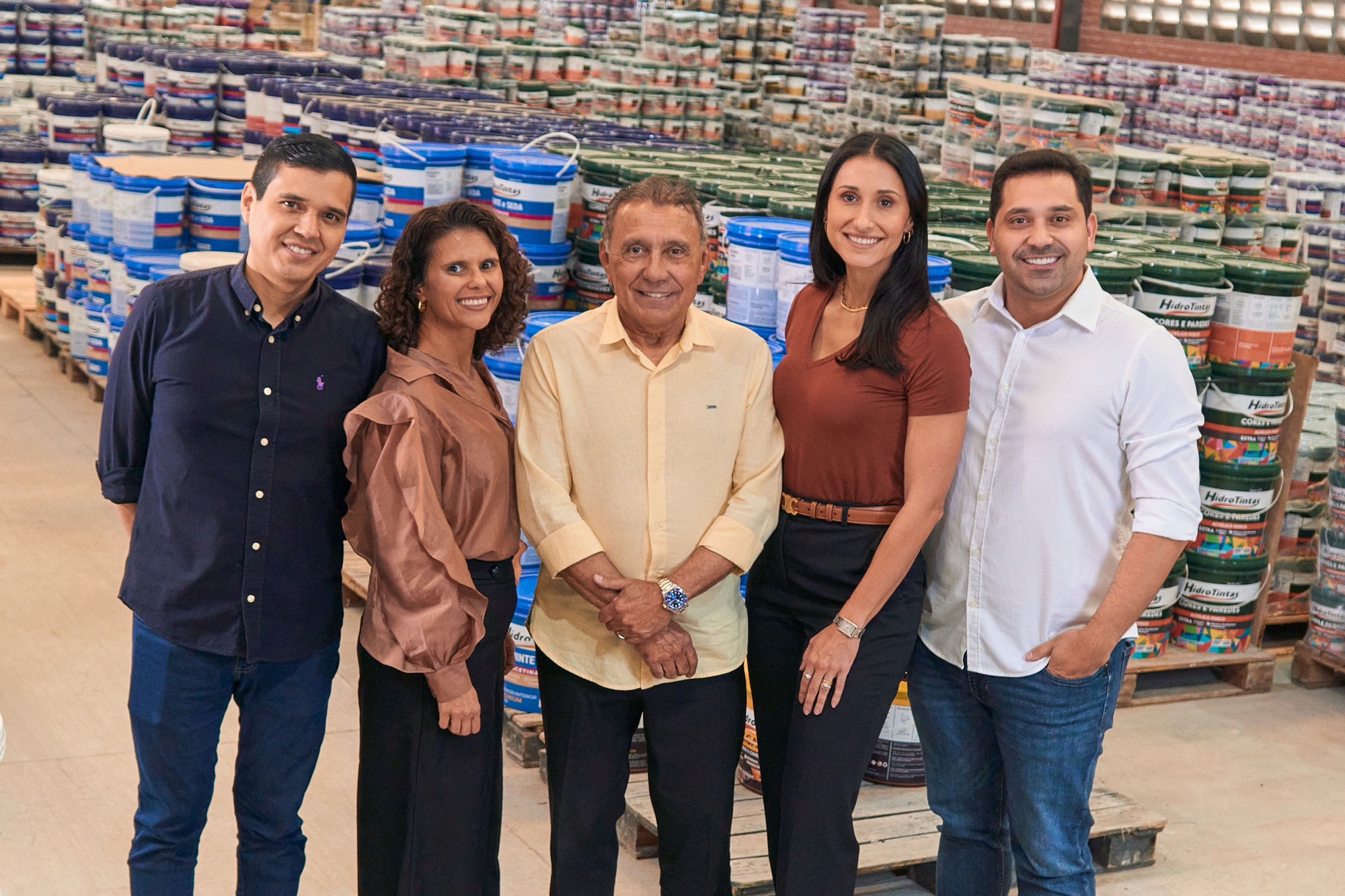 Hidrotintas registra a maior produção de sua história, com 40 milhões de litros fabricados