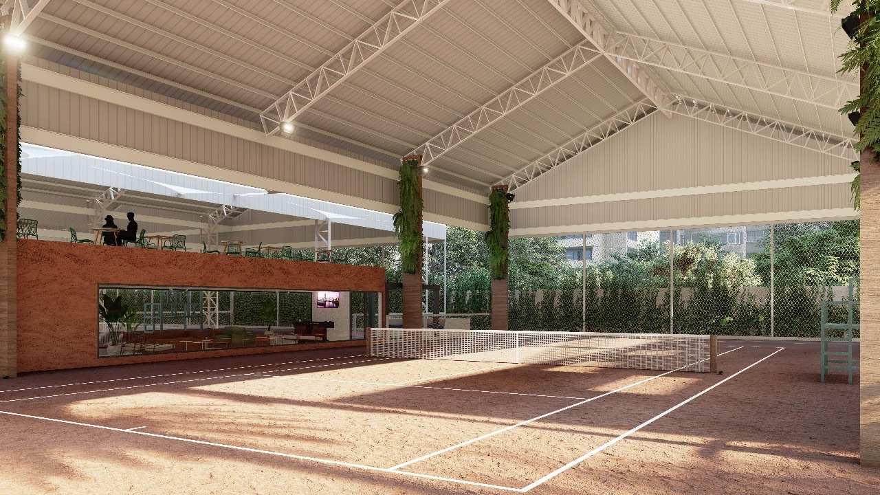 Sette Racket Club: Fortaleza ganhará club premium de tênis e padel em 2026