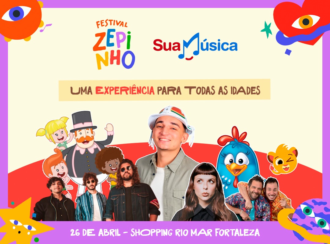Sua Música anuncia transmissão exclusiva e cotas para festival Zepinho