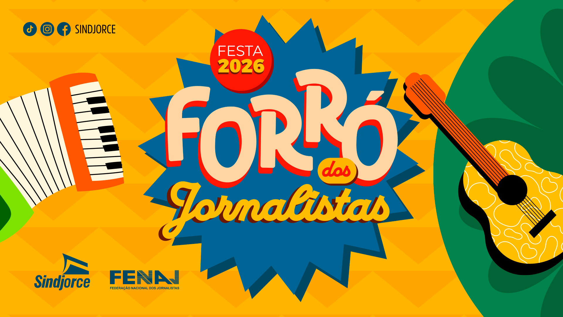 Forró dos Jornalistas celebra o mês da categoria com festa promovida pelo Sindjorce