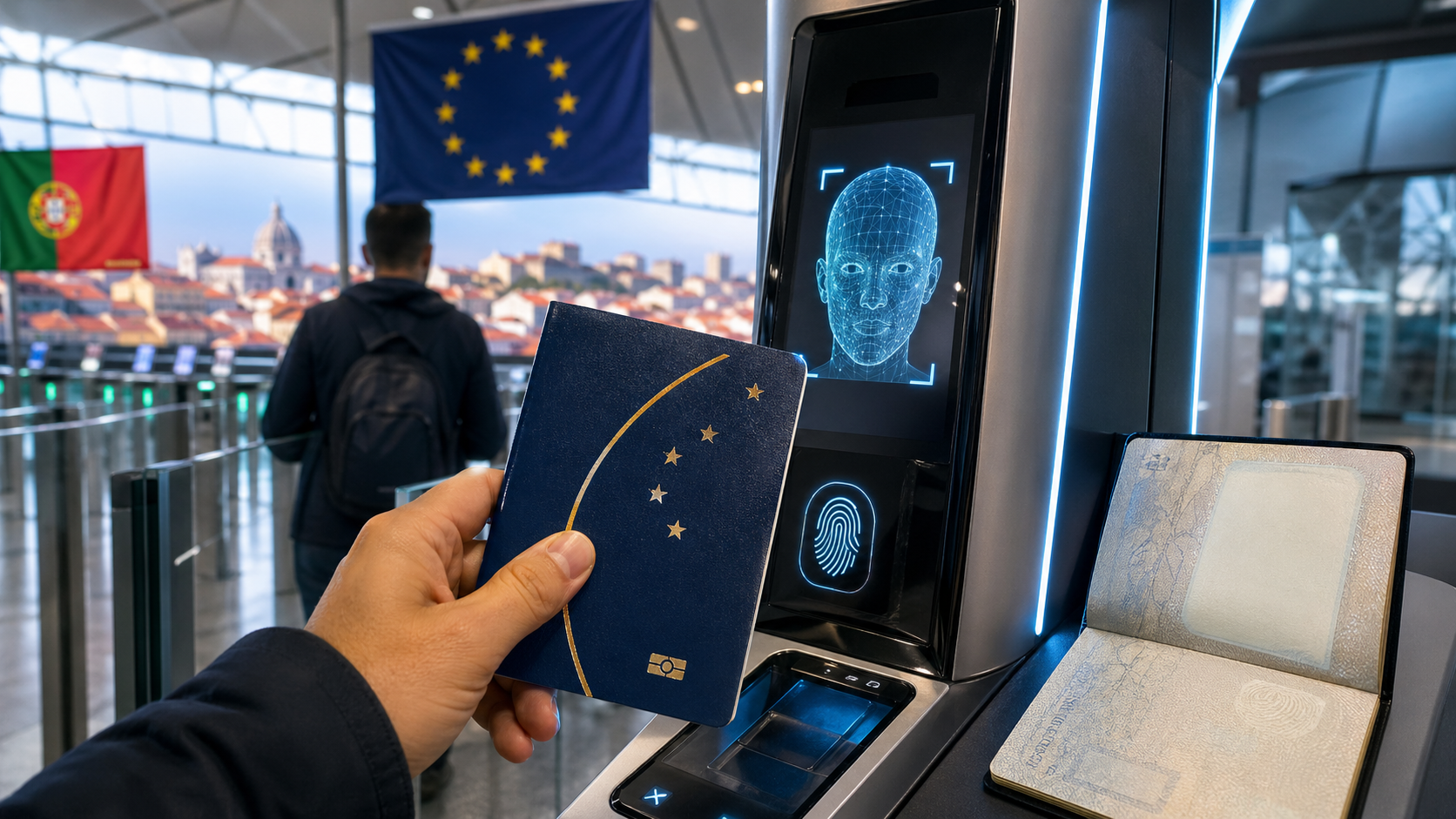 Europa acaba com carimbo no passaporte e nova regra já afeta brasileiros