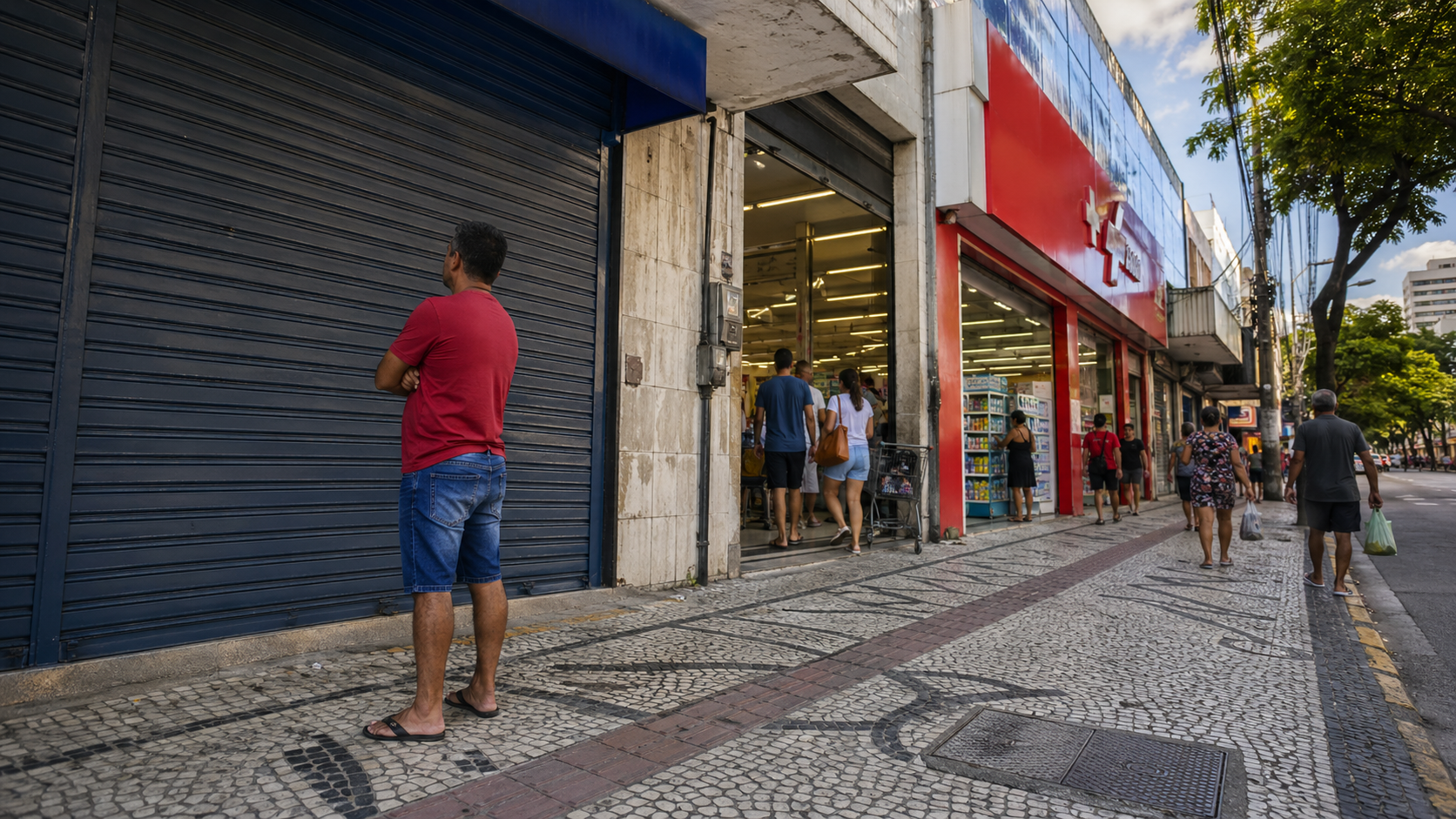 1º de Maio em Fortaleza fecha bancos, comércio e Correios: veja o que ainda funciona