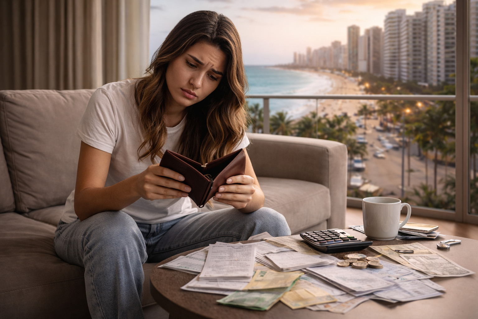 Quanto custa morar sozinho em Fortaleza em 2026 e por que esse valor está chocando quem tenta sair da casa dos pais