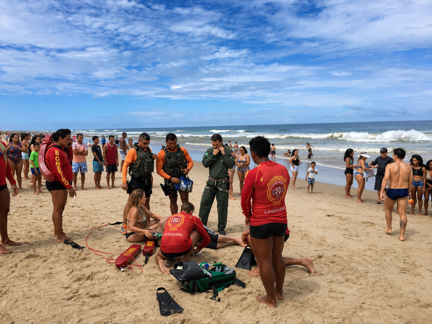 Afogamentos disparam em Fortaleza em 2026 e já chegam a 56% de todo o ano passado