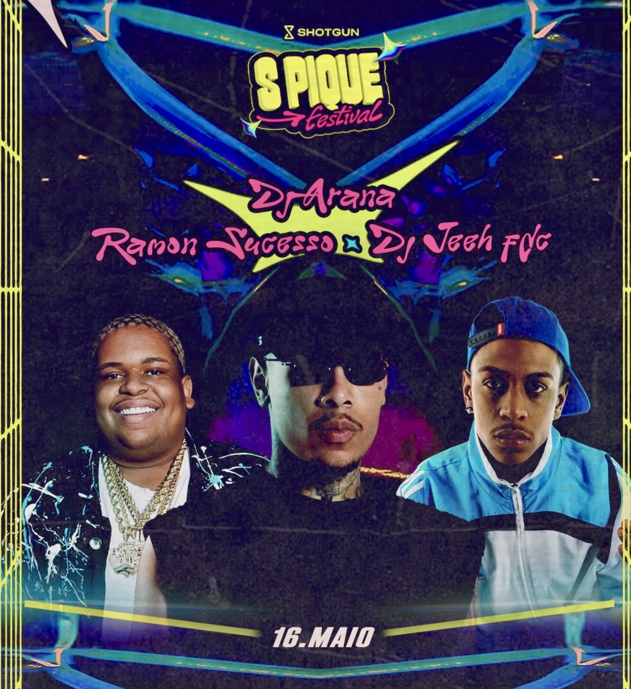 S Pique Festival agita a Sunrise com DJ Arana e grandes nomes da cena funk