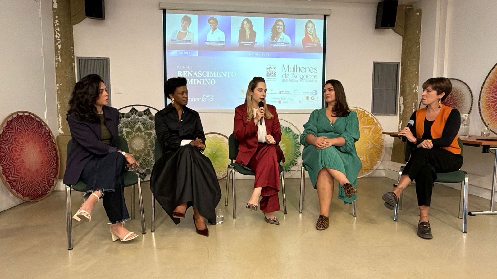 Carolina Parente representa o Brasil em evento internacional sobre protagonismo feminino em Lisboa